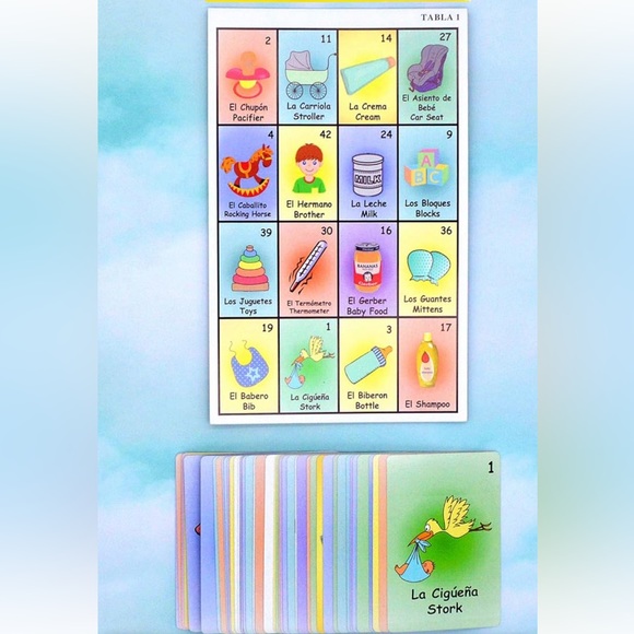 New Box with Baby Shower Game/Bingo - Picture 5 of 7